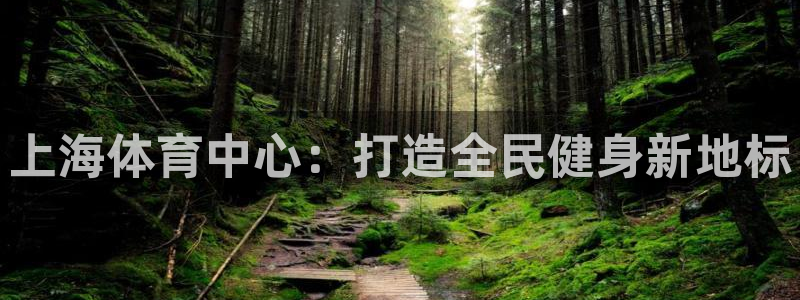 意昂5(KGAME)科技：上海体育中心：打造全民健身新地标